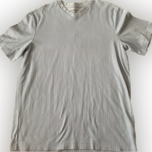 🆕 Men’s Croft & Barrow V-Neck Tee - Pack of 2 - Medium - Picture 5 of 7